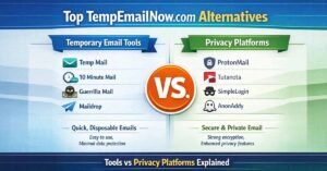 Top TempEmailNow.com alternative comparison between single-purpose temp mail tools and privacy platforms