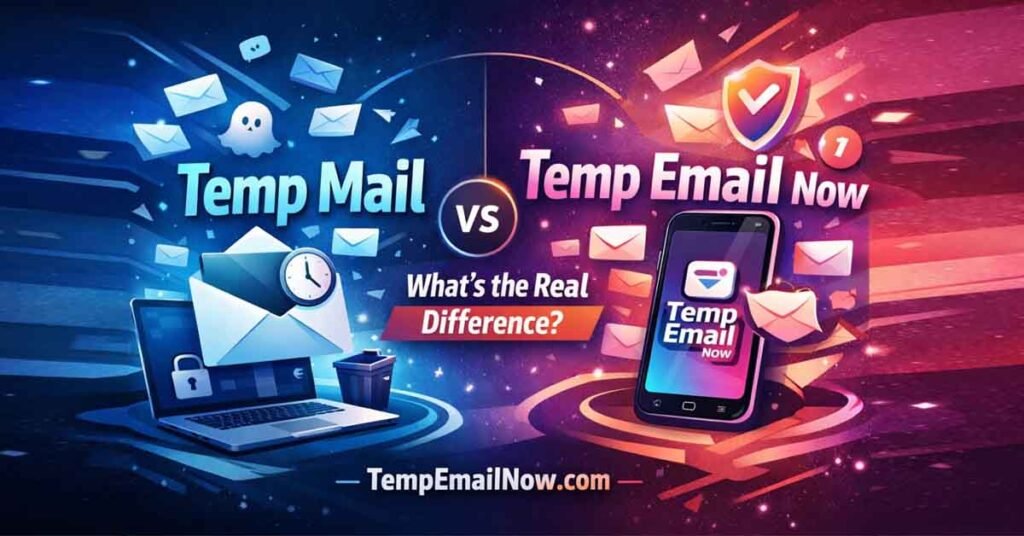 Temp Mail vs Temp Email Now: 7 Key Differences You Should Know