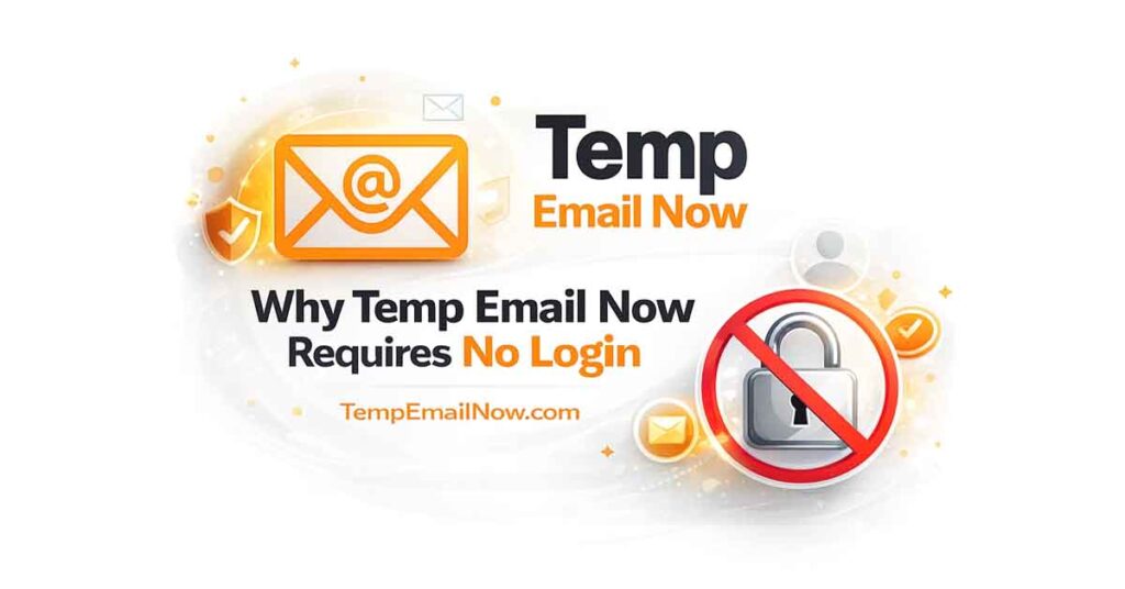 Temp Email Now No Login – Why Our Disposable Email Needs No Signup