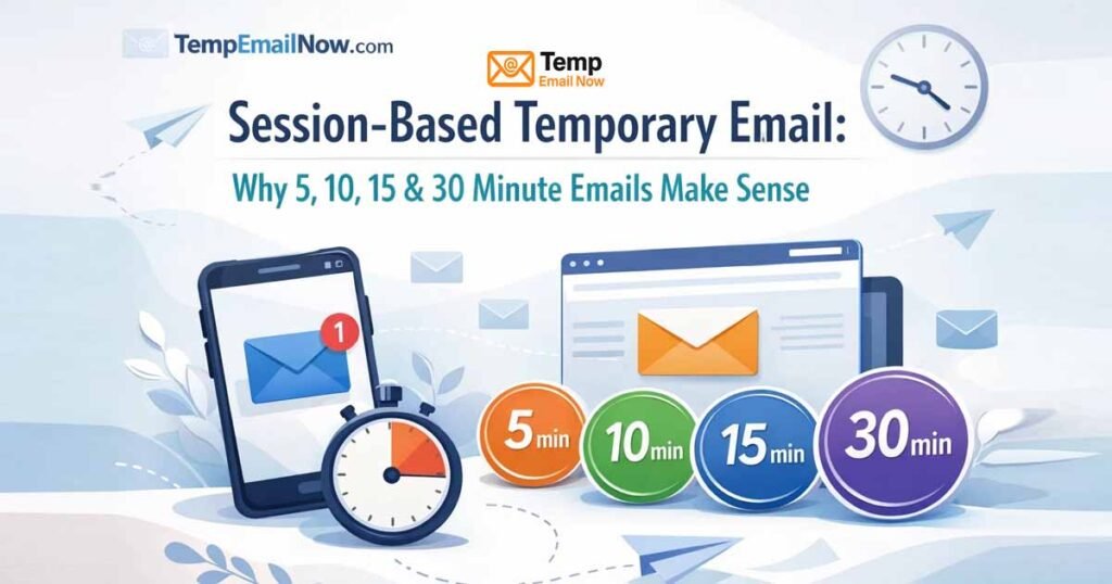 Why Session-Based Temporary Email Is a Better Way to Protect Privacy