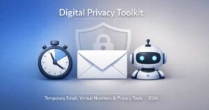 Temporary email, virtual numbers, and AI email tools for online privacy