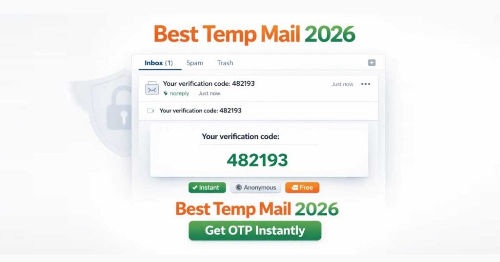 Best Temp Mail for 2026 – Free, Fast & Anonymous Email Services