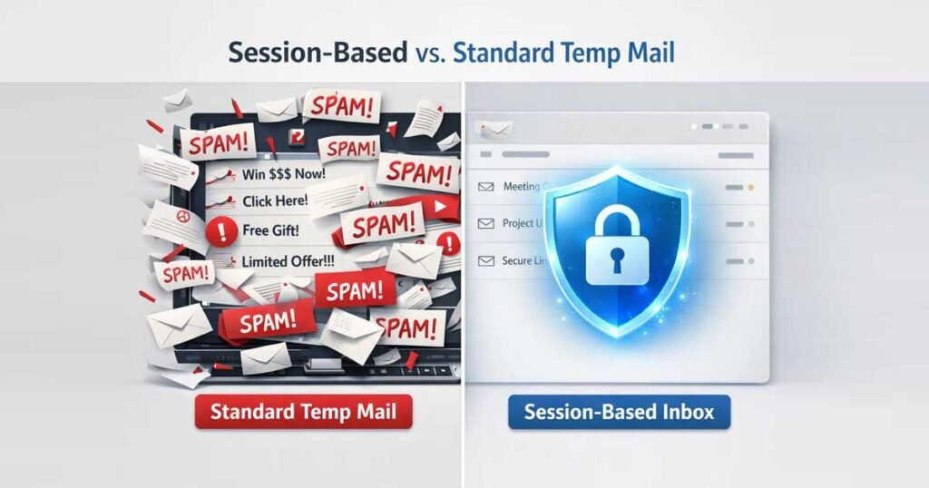 The Evolution of Privacy: Session-Based Temporary Email vs. Standard Temp Mail